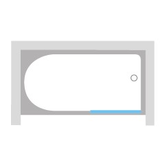 WALK-IN - Badewannenabtrennung